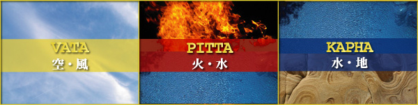 VATA・PITTA・KAPHA